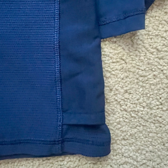 EUC Athleta Girl pleated tennis skort skirt navy blue  XL with two ball pockets - Picture 6 of 8